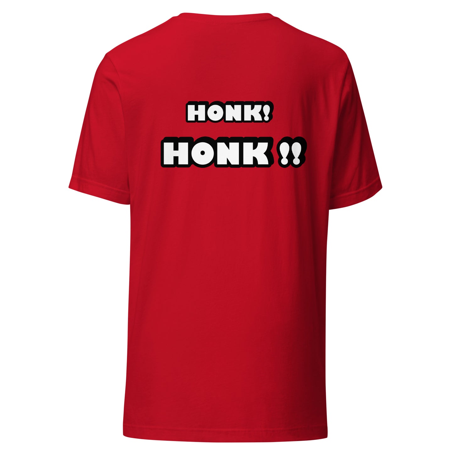 Unisex t-shirt Horn if you're HONKY clown shirt